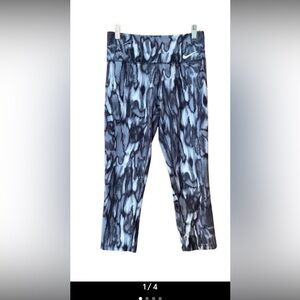 Nike Dri-Fit Leggings, Legend Cropped 23" inseam, Watercolors, Medium